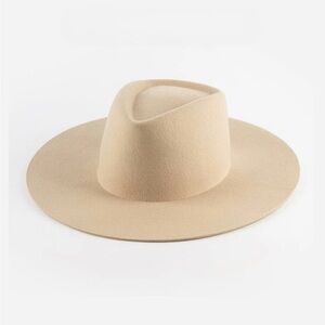 GIGI PIP Tan Wide Brim Hat